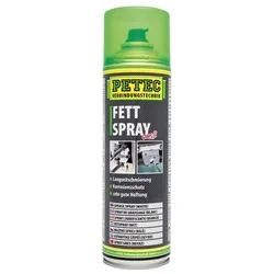 PETEC Fettspray weiß (500 ml) Batteriepolfett,Universalschmierstoff,Fettspray,Fett  70250