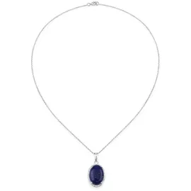 Rafaela Donata Kette mit Anhänger K179 blau / Silber
