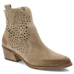 Beige Cowboystiefel Armodo Absatzschuhe, 39