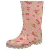 Beck Mädchen Kirschen Gummistiefel, Pink, 31 EU