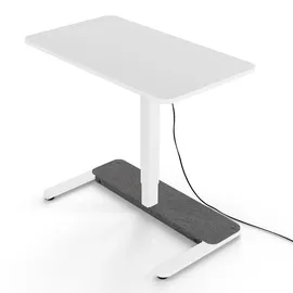 Yaasa höhenverstellbarer Schreibtisch klein - Yaasa Desk One, 91x51 cm, Weiß, - elektrisch verstellbar