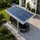 Ximax Solar-Carport Linea Typ 80 4,95 x 2,72 m Edelstahl-Look