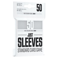 Gamegenic Gamegenic, Just Sleeves - Standard Card Game White,