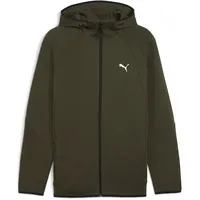 Puma Evostripe FZ Hoodie Herren Dark Olive S