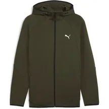 Puma Evostripe FZ Hoodie Herren Dark Olive S