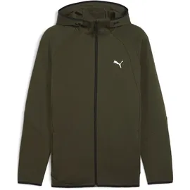 Puma Evostripe FZ Hoodie Herren Dark Olive S