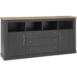 Home Affaire Sideboard »WESTMINSTER«, Breite ca. 193 cm, grau