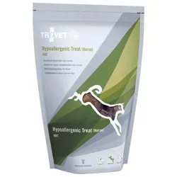 TROVET Hypoallergenic Treat Horse HHT Funktionelle Hundeleckerlis Pferdefleisch 250 g