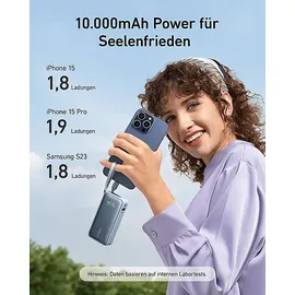 Anker Nano Powerbank 10000 mAh Schwarz