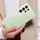 Samsung Galaxy S24 Ultra Smart View Wallet Case Hellgrün