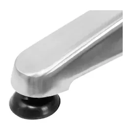 CASARIA Stehtisch 2er Set Höhenverstellbar Silber