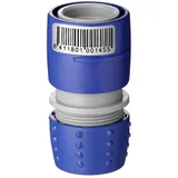 Tatay Schlauchverbinder 1/2" - 5/8" (16-22mm) Kunststoff Blau