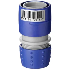 Tatay Schlauchverbinder 1/2" - 5/8" (16-22mm) Kunststoff Blau