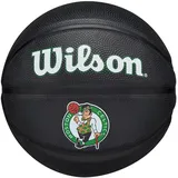Wilson NBA Team Tribute Mini Basketball Schwarz 3