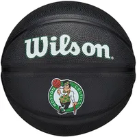 Wilson NBA Team Tribute Mini Basketball Schwarz 3