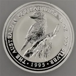 Silbermünze 10oz Kookaburra 1995 (Australien)