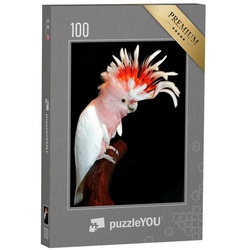 puzzleYOU Puzzle Rosakakadu aus Australien, 100 Puzzleteile, puzzleYOU-Kollektionen Kakadus, Exotische Tiere & Trend-Tiere
