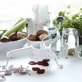 GASTROMAX Küchenreibe klassisch weiß