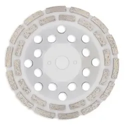 Diamantschleiftopf Ø180mm, doppelreihig, BETON, ESTRICH, MAUERWERK