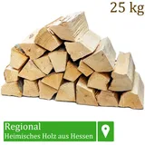 Flameup - Brennholz Kaminholz Holz 25 kg Für Ofen und Kamin Kaminofen Feuerschale Grill Buche Feuerholz Buchenholz Holzscheite Wood 25 cm