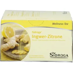 Sidroga SIDROGA Wellness Ingwer-Zitrone Tee Filterbeutel Tee & Honig 40 g 