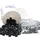 Karl Dahm Maxi-Set schwarz, Gewindelaschen Art. 12502