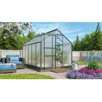 Vitavia Gewächshaus Apollo 6200 Smaragd 6,2 m2 inkl. Fundament