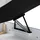 beautysofa Ecksofa mit Schlaffunktion mit Hocker VINNI L, Eckseite: Rechts, Farbe: Braun, Stoff: Misterio 28 - Braun