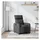 vidaXL Relaxsessel Dunkelgrau Stoff 146 x 76,5 x 0 cm Grau mit Liegeposition