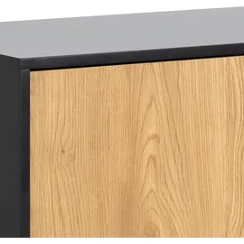 Actona Sideboard 120 x 82 x 40 cm Schwarz