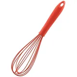 KOCHBLUME Schneebesen L rot