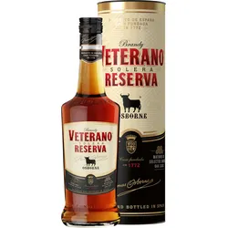 Osborne Veterano Reserva Brandy Solera in Geschenkverpackung