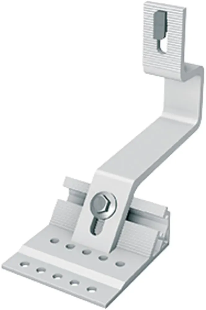 Dachhaken Standard verstellbar 45-58 mm mit Hammerkopfschraube (2 Stück)
