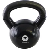 tanga sports® Vinyl Kettlebell, 10 kg - Schwarz