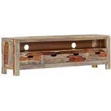 vidaXL TV-Schrank Lowboard 130x30x40 cm Braun Massivholz Akazie