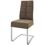 Möbel Kraft Freischwinger mit Griff braun ¦ Maße (cm): B: 46 H: 102 T: 61.0
