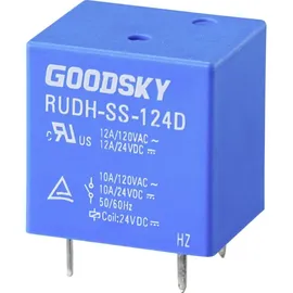 GOODSKY RUDH-SS-124D Printrelais 24 V/DC 12A 1 Wechsler Tray