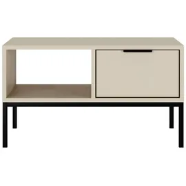petits-meubles Couchtisch Seattle Beige Holzwerkstoff 80 x 45,4 x 60 cm