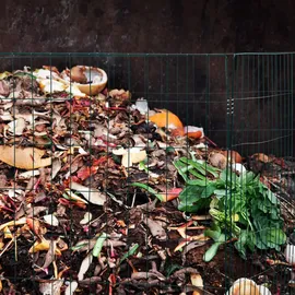 Relaxdays Komposter Metall, 2er Set, Dunkelgrün