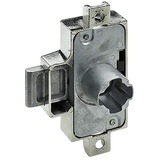 Hettich Drehstangenschloss 9206154,D25 Metall,vernickelt