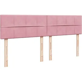 vidaXL Boxspringbett 180 x 200 cm Rosa