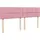 vidaXL Boxspringbett 180 x 200 cm Rosa