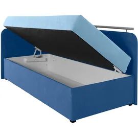 MAINTAL Polsterliege MAINTAL "Diana", blau, B:83cm, Komplettbetten
