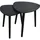 HPI RACING Beistelltisch-Set 2-teilig ZURI, Schwarz matt