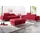 Cotta Couch Kunstleder 2-Sitzer Rot