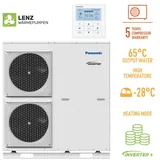 Panasonic Wärmepumpe 9 kW WH-MXC09J3E8 R32 400 Volt Inverter T-CAP Monoblock