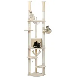Pawz Road Deckenhoch Kratzbaum Luxus beige