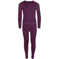 TROLLKIDS Hemsedal Funktionsunterwäsche-set - Plum - 128 cm