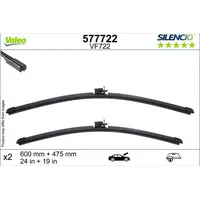 Valeo Wischblatt SILENCIO FLAT BLADE SET
