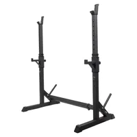 nordcore Half Rack Squat Rack 107x60x150 cm Schwarz
